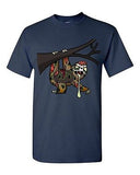 Zombie Sloth Undead Animals Devil Monster Horror Adult DT T-Shirt Tee