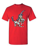 Zombie Unicorn Undead Animals Devil Monster Horror Adult DT T-Shirt Tee
