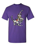 Zombie Unicorn Undead Animals Devil Monster Horror Adult DT T-Shirt Tee