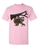 Zombie Sloth Undead Animals Devil Monster Horror Adult DT T-Shirt Tee