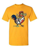 Zombie Rooster Undead Animals Devil Monster Horror Adult DT T-Shirt Tee