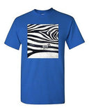 Zebra Skin Pattern Animal Tanya Ramsey Artworks Art DT Adult T-Shirts Tee
