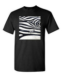 Zebra Skin Pattern Animal Tanya Ramsey Artworks Art DT Adult T-Shirts Tee