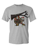Zombie Sloth Undead Animals Devil Monster Horror Adult DT T-Shirt Tee