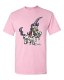 Zombie Unicorn Undead Animals Devil Monster Horror Adult DT T-Shirt Tee