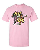 Zombie Cat Undead Animals Devil Monster Horror Adult DT T-Shirt Tee