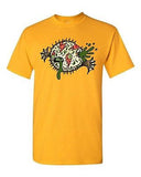 Zombie Blowfish Undead Animals Devil Monster Horror Adult DT T-Shirt Tee