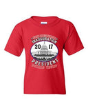 58th Presidential Inauguration Day President Donald Trump DT Youth T-Shirt Tee