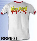 Rowdy Roddy Piper White Red Ringer T-Shirt Hot Rod Tee