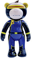 Rare Designer Marvel BEARZ '' CYCLOPS '' VINYL  Figure