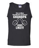 This Is What The World's Greatest Grandpa Looks Like Novelty Adult Tank Top