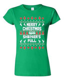 Junior Merry Christmas Sh*tter Is Full Ugly X-Mas Gift Holiday DT T-Shirt Tee