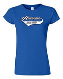 Junior Awesome Since 1983 With Tail Happy Birthday Gifts Funny DT T-Shirt Tee