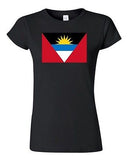 Junior Antigua And Barbuda Country Flag Nation State Patriotic DT T-Shirt Tee
