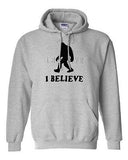 I Believe Sasquatch Bigfoot Yeti Funny Snowman Novelty Gift Sweatshirt Hoodies