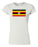 Junior Uganda Country Flag Kampala Swahili State Nation Patriotic DT T-Shirt Tee