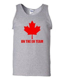 On The Eh Team Funny Canada Novelty Statement Graphics Adult Tank Top