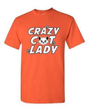 Crazy Cat Lady Single Women Cartoon Pet TV Parody Funny DT Adult T-Shirt Tee