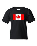 Canada Country Flag Ottawa Toronto Nation Patriotic DT Youth Kids T-Shirt Tee