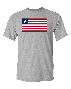 Liberia Country Flag Monrovia Africa State Nation Patriotic DT Adult T-Shirt Tee