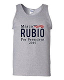 Marco Rubio For President 2016 Vote Election Campaign Support DT Adult Tank Top