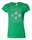 Junior Bling Dance Telephone Music Parody Ugly Christmas Funny DT T-Shirt Tee