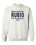 Marco Rubio For President 2016 Campaign Election DT Novelty Crewneck Sweatshirt