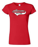 Junior Awesome Since 1983 With Tail Happy Birthday Gifts Funny DT T-Shirt Tee