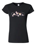 Junior Randy Otter Easter Egg Chick Eastern Funny Arts Portray DT T-Shirt Tee
