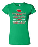 Junior Always Be Yourself Unless You Can Be An Nebraskan Map Star DT T-Shirt Tee