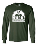 Long Sleeve Adult T-Shirt WWRD What Would Reagan Do? President Election 84 DT