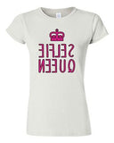 Junior Selfie Queen Crown Pink Reverse Selfy Camera Funny Humor DT T-Shirt Tee
