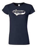 Junior Awesome Since 1983 With Tail Happy Birthday Gifts Funny DT T-Shirt Tee