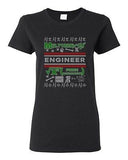 Ladies Engineer Math Mathematics Ugly Christmas Funny Humor DT T-Shirt Tee
