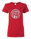 Ladies Burpees Don't Really Like You Either Workout Exercise Gym T-Shirt Tee