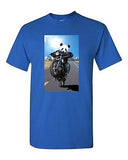 Riding Bear Motorcycle Rider Tanya Ramsey Artworks Art DT Adult T-Shirts Tee