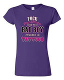 Junior F*ck Prince Charming Give Me A Bad Boy Covered In Tattoos DT T-Shirt Tee