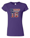 Junior Donald Trump 16 2016 President Election Campaign Support DT T-Shirt Tee