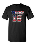 Donald Trump 16 2016 Vote President Election USA Campaign DT Adult T-Shirt Tee