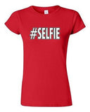 Junior Selfie Selfy Social Network Pic Photo Camera Funny Humor DT T-Shirt Tee