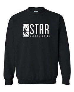 Star Labs Captain TV Laboratories Labs Logo Comic DT Novelty Crewneck Sweatshirt