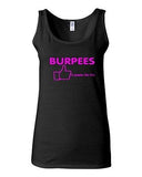 Junior Burpees Zero People Like This Fitness and Exercise Graphic Tank Top