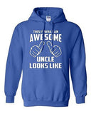 This is What an Awesome Uncle Looks Like Novelty Gift Sweatshirt Hoodies