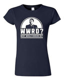 Junior WWRD What Would Reagan Do? President Election 84 Funny DT T-Shirt Tee