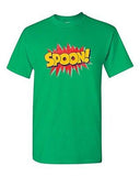 Spoon BeanePod Artworks Art Funny DT Adult T-Shirt Tee