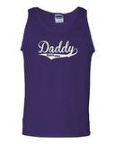 Daddy Since 2014 Father Novelty Statement Graphic Adult Tank Top