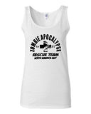 Junior 2012 Zombie Apocalypse Rescue Team Horror Novelty Statement Tank Top