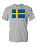 Sweden Country Flag Swedish Europe State Nation Patriotic DT Adult T-Shirt Tee