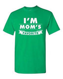 I'm Mom's Favorite Son Christmas Mommy Gift Funny Humor DT Adult T-Shirt Tee