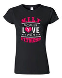 Junior MILF Mom In Love with Fitness Gym Hot Mother Funny Humor DT T-Shirt Tee